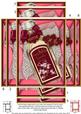 Plum Perfume 90th Birthday 7x5in Spiral Edge Stacker