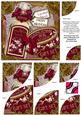 Plum Blossom 70th Birthday Gift Set 6in Duo Corner Stacker