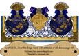 Blue Sapphire Perfumes Large Dl Ote with Decoupage Card Kit