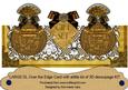 Gold Perfume Gift Set Large Dl Ote with Decoupage Card Kit