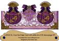 Amethyst Perfume Set Large Dl Ote with Decoupage Card Kit