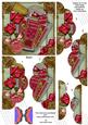 Rose Perfume 100th Birthday 5in Scallop Stacker