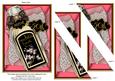 Black Blossom Perfume 50th Birthday 7x5in Triangle Stacker