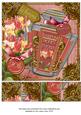 Honeysuckle Perfume 90th Birthday 8in Topper Sheet
