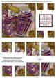 Parma Violets Perfume Birthday 5in All 4 Corner Stacker
