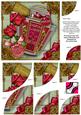 Rose Perfume 90th Birthday 6in Duo Corner Stacker