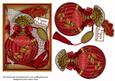 Ruby Perfume 7x5in Decoupage Step by Step Sheet