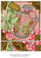 Lily of the Valley Parfum 21st Birthday 8in Topper Sheet