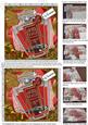 Red Aftershave for Dad 5in Paper Weaving Sheet