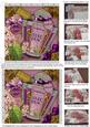 Pure Lilac Perfume Best Wishes 5in Paper Weaving Sheet