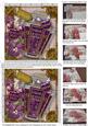 Parma Violets Perfume Birthday 5in Paper Weaving Sheet