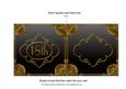 Black Musk Perfume 18th Birthday Matching Card Insert