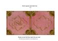 Sweet Pea Perfume 18th Matching Card Insert