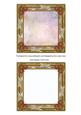 Lilac Watercolour Tapestry 5in Card Front and Ornate Frame
