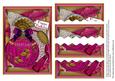 Pink Sapphire Birthday Perfume 7x5in Wavy Top Bottom Stacker