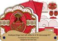 Ruby Perfume Em Anglaise Scalloped 3D Decoupage Card Kit