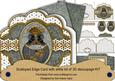 Silver Perfume Anglaise Scallop 3D Decoupage Card Kit
