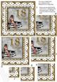 Mens Grey 18th Birthday 5in Square One Corner Stacker
