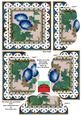 Oriental Morning Glory Blue 5in Scallop Bottom Stacker