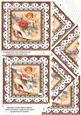 Lilac Shoe Fairy Anglaise 5in Scallop Corner Stacker