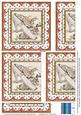 Wedding Shoe Anglaise 5in One Side Stacker