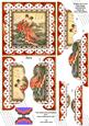 Oriental Ladies Anglaise 5in Top Bottom Scallop Stacker