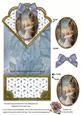 Choirboy Knocking Anglaise Scallop Spring Decoupage Card