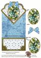 Snowdrops Anglaise Scallop Spring Decoupage Card