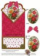 Mixed Bunch 2 Anglaise Scallop Spring Decoupage Card