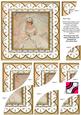 Blushing Bride Anglaise 6in Duo Corner Stacker Card Front
