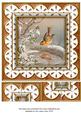 Frosty Robins Anglaise 8in Topper Picture Sheet