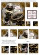 Black Aftershave Set 21st Birthday 5in Quad Corner Stacker