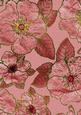 Vintage Plum Mid Big Blooms A4 Backing Paper