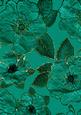 Aquamarine 9 Big Blooms A4 Backing Paper