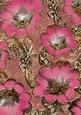 Pink 2 Giant Florals A4 Backing Paper