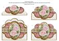 Pink Rose Duo Anglaise Scallop Bottom Stacker