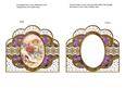 Shoe Fairy Lilac Embroidery Anglaise Scallop Card Base Frame