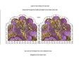 Shoe Fairy Lilac Embroidery Anglaise Matching Card Insert