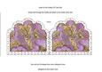 Shoe Fairy Lilac Embroidery Anglaise2 Matching Card Insert