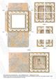 Blushing Bride Lace 3in Mini Card Envelope Quad Corner Aio