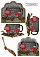 Worlds Best Dad Car Black Cup 3D Decoupage Sheet
