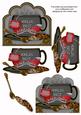 Worlds Best Husband Black Car Cup 3D Decoupage Sheet