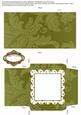 Candle Angel Plain Anglaise Midi Card and Envelope
