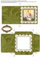 Candle Angel Anglaise Midi Card and Envelope