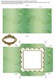 Wedding Cake Mint Plain Anglaise Midi Card and Envelope