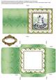 Mint Wedding Cake Anglaise Midi Card and Envelope
