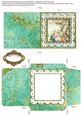 Oriental Birds Anglaise Midi Card and Envelope