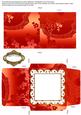 Oriental Ladies Plain Anglaise Midi Card and Envelope