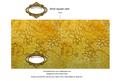 Crazee Daisies Gold 1 Plain 5inch Cut and Fold Card