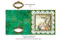 Oriental Birds 1 Anglaise 5inch Cut and Fold Card